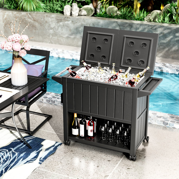 Furmax 80 Qt. Resin Patio Cooler & Reviews Wayfair